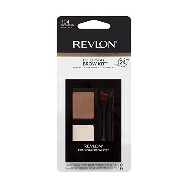 Revlon Colorstay Brow Kit, Soft Brown