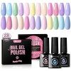 UR SUGAR 7ML Vernis Semi Permanent Fluo Néon Fluorescente, Lot de 12 Couleurs Néon Fluo Jaune Rouge Rose Bleu Vert Violet Ver