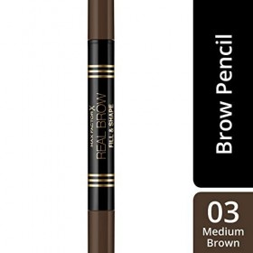 Max Factor Real Brow Fill & Shape Pencil Couleur 03 Medium Marron 10 g