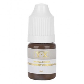 Encre de tatouage 5 couleurs pour encre pour pigments à base de micro-gel pour sourcils - Maquillage semi-permanent pour les 