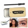 Sourcils Savon Kit,brow pomade,eyebrow gel clear,Brows Styling Soap,Long Lasting Waterproof Smudge Proof Eyebrow Styling Poma