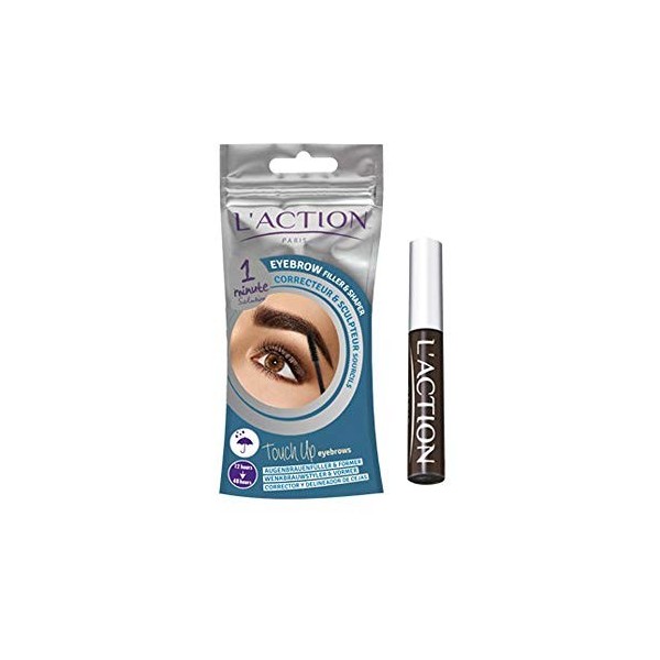 LAction Paris Mascara et Sculpteur de Sourcils Longue Tenue, Mascara pour Sourcils Remplit les Sourcils dune Couleur Nature