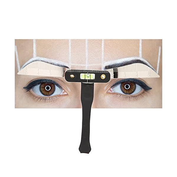 Pochoirs de Règle Déquilibre des Sourcils, Pochoir de Mise en Forme de Tatouage de Sourcil, étrier de Tatouage de Sourcil, R