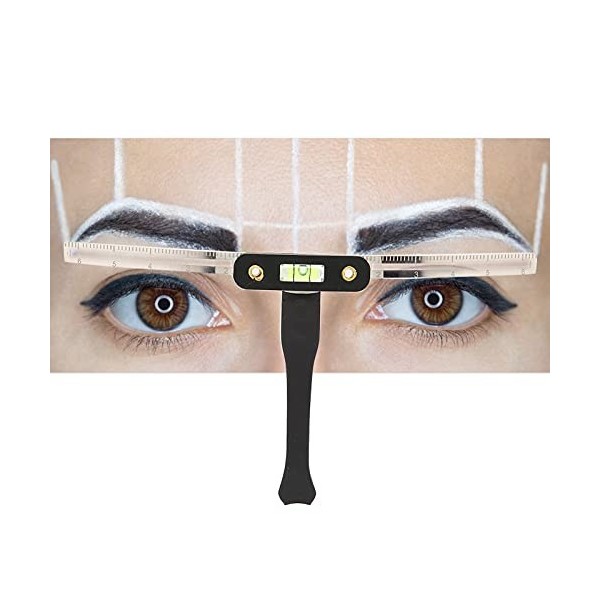 Pochoirs de Règle Déquilibre des Sourcils, Pochoir de Mise en Forme de Tatouage de Sourcil, étrier de Tatouage de Sourcil, R