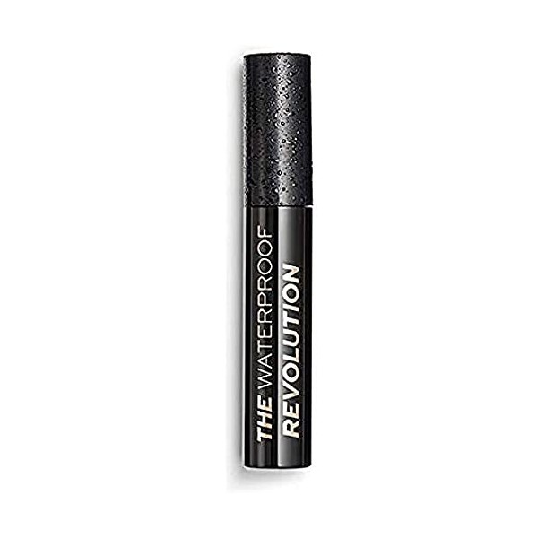 Makeup Revolution, The Waterproof Mascara, Mascara, Black, 12ml