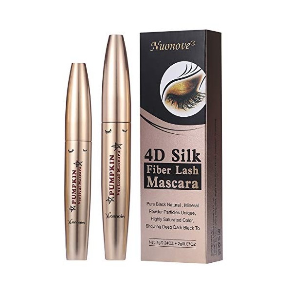 4D Silk Fiber Eyelash Mascara, 4D Mascara Fiber Eyelash Mascara, 4D Fibre Soie Mascara, Fiber De Soie Cils Noir Mascara, Exte