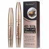 4D Silk Fiber Eyelash Mascara, 4D Mascara Fiber Eyelash Mascara, 4D Fibre Soie Mascara, Fiber De Soie Cils Noir Mascara, Exte