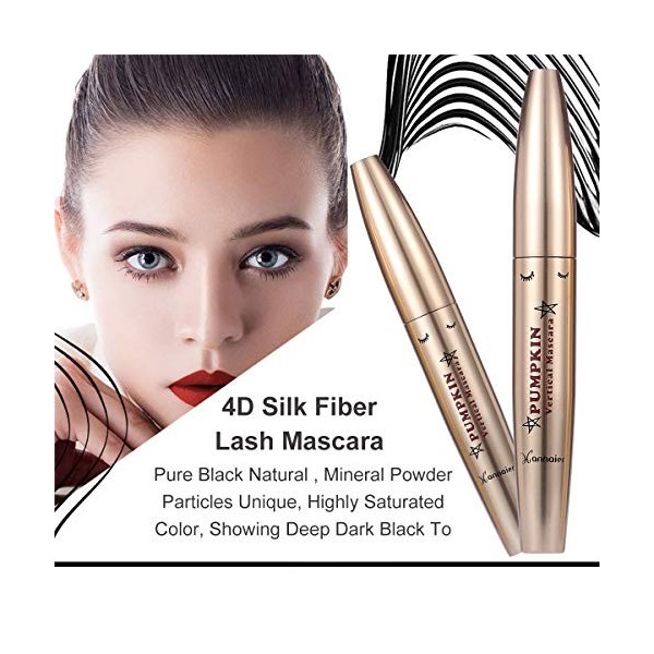 4D Silk Fiber Eyelash Mascara, 4D Mascara Fiber Eyelash Mascara, 4D Fibre Soie Mascara, Fiber De Soie Cils Noir Mascara, Exte