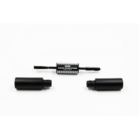 GlamUp Paris - Mascara Duo Fibre - Technologie Double Brosse - Cils Extra Longs - Allongement et Volume - Longue Tenue - Noi