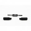 GlamUp Paris - Mascara Duo Fibre - Technologie Double Brosse - Cils Extra Longs - Allongement et Volume - Longue Tenue - Noi