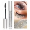 Glitter Lash Mascara, Glitter Dia Mond Mascara, Glitter Lashes Mascara Dia Mond Shiny Lash Mascara, Séchage Rapide Imperméabl