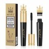 Crown Mascara, 4D Extra Volume Mascara, Waterproof, Volumise And Define The Look of Longer Lashes Fashion Makeup Mascara