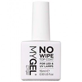 Mylee Vernis à ongles gel sans essuyage 15 ml UV/LED Soak-Off Nail Art Manucure Pédicure pour usage professionnel, salon et u