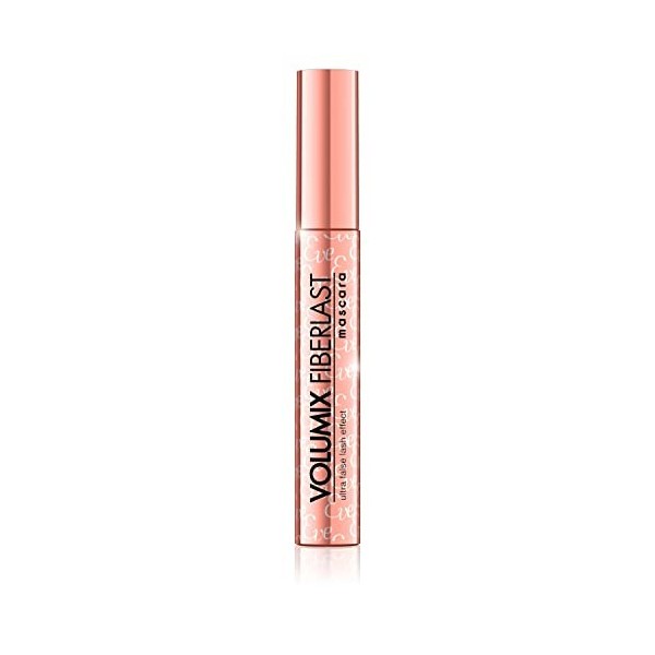 Eveline Cosmetics Mascara Volumix Fiberlast, épaississant et allongeant, 10 ml, Noir