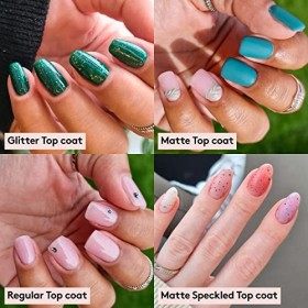 Mylee Vernis à ongles gel sans essuyage 15 ml UV/LED Soak-Off Nail Art Manucure Pédicure pour usage professionnel, salon et u