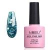 AIMEILI Soak Off UV LED Vernis à Ongles Gel Semi-Permanent Pink Gel Polish - Clear Rose Nude 022 10ml