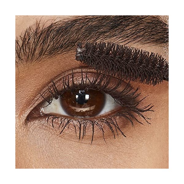 Avon Mascara Ultra Volume Marron Noir, formulé avec la technologie Amplifibre pour doubler lapparence des cils, 10 ml