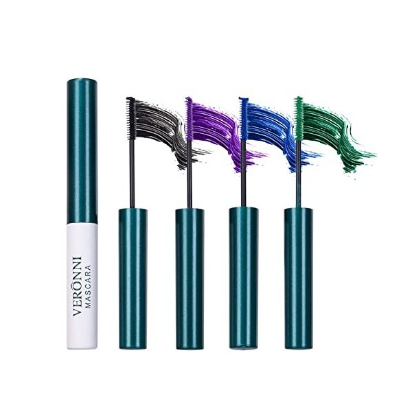 3D Lash Extension Mascara, FantasyDay 4 Pcs 5ml Waterproof Hypoallergénique Volume et Longueur Sculpt Mascara Couleur - Masca