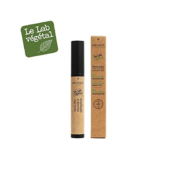 Arcancil Paris Mascara Volume & Definition Lab Végétal 001 Noir 1 ml