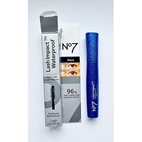 No7 Lash Impact Waterproof – Noir – 7 ml – Emballage mis à jour
