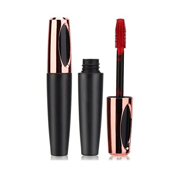 Mascara Rouge De 13g, Mascara de Couleur Imperméabilisant Le Curling à Séchage Rapide Et Allongeant Le Mascara de Cils Rouge 