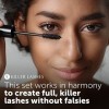 KL Killer Lashes - Rehausseur de cils en fibres et mascara 9 ml et 6 ml à effet 3D, édition limitée, avec housse de transpo