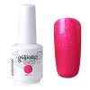 Vishine Vernis à ongles 8ml Semi-permanent Nail Polish UV LED Soak Off Gels Manucure Bleu 1621