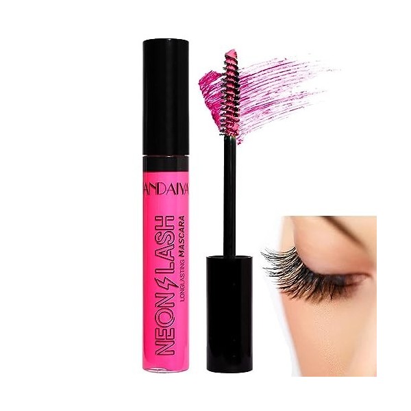 Mascara allongeant,Mascara fluorescent à volume intense et longueur pour les yeux | maquillage des yeux mascara renforcement 