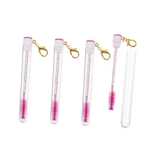 minkissy 8 Pièces Tube Mascara Brosse Portable Brosse Outil De Cils Outils De Maquillage Contenant De Mascara Brosse À Cils E