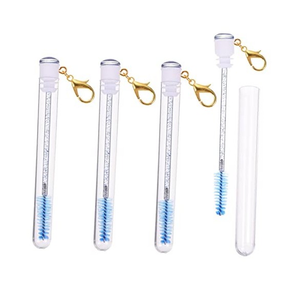 minkissy 8 Pièces Tube Mascara Brosse Portable Brosse Outil De Cils Outils De Maquillage Contenant De Mascara Brosse À Cils E