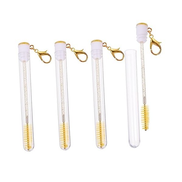 minkissy 8 Pièces Tube Mascara Brosse Portable Brosse Outil De Cils Outils De Maquillage Contenant De Mascara Brosse À Cils E