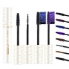 Mascara Minceur Coloré LAPEIALO, Mascara Scintillant, Mascara Couleur Diamant Brillant, Mascara Coloré Imperméable à Leau Lo