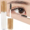 Tkekruh Mascara pailleté, Mascara diamant paillette étanche, Liquide Diamant Brillant Charme Diamond Shiny Lash Mascara Masca