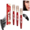 Super Long Mascara, 4D Waterproof And Sweat Proof Mascara, Long Luxurious Mascara, Stereo Lengthening Mascara,4D Silk Fiber L