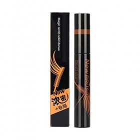 Mascara Pour Cheveux Rebelle La tête de brosse en silicone pour mascara 3D est mince et épaisse, résistante à la transpiratio