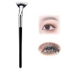 Brosse éventail Dolly Mascara, brosse éventail Dolly Mascara pour les cils, brosse à cils en forme déventail inclinée, effet