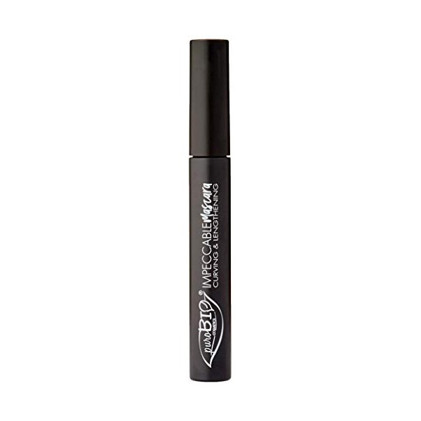 MASCARA POUR LES YEUX SENSIBLES BLACK PUROBIO BIO VOLUMISANT VEGAN OK PROMO