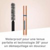 M. Asam MAGIC FINISH 38° WATERPROOF Mascara noir profond 12 ml – Mascara noir profond à lhuile dargan, Technologie 38° : 