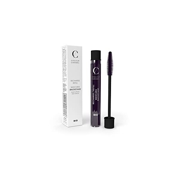 Couleur Caramel - Recharge Mascara Backstage Bio & Vegan 33- Aubergine 