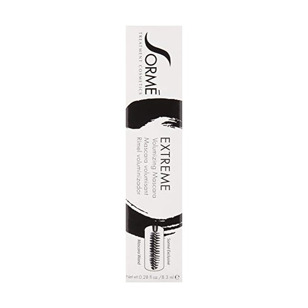 Sorme Cosmetics Extreme Volumizing Mascara - E01 Black For Women 0.28 oz Mascara