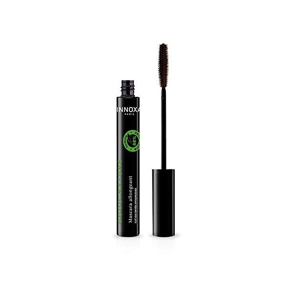 INNOXA - Mascara Allongeant Belle & Good Nature – Brun - Biosourcé - Extensible - Cils Etirés et Définis