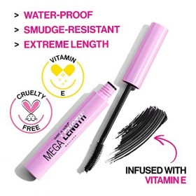 WET N WILD Mega Length Waterproof Mascara - Very Black