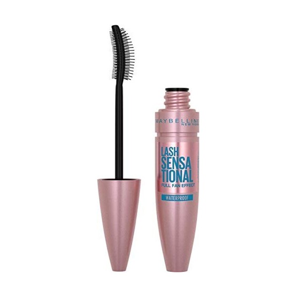 2 x Maybelline Lash Sensational Full Fan Effect Mascara Black 9.5ml New