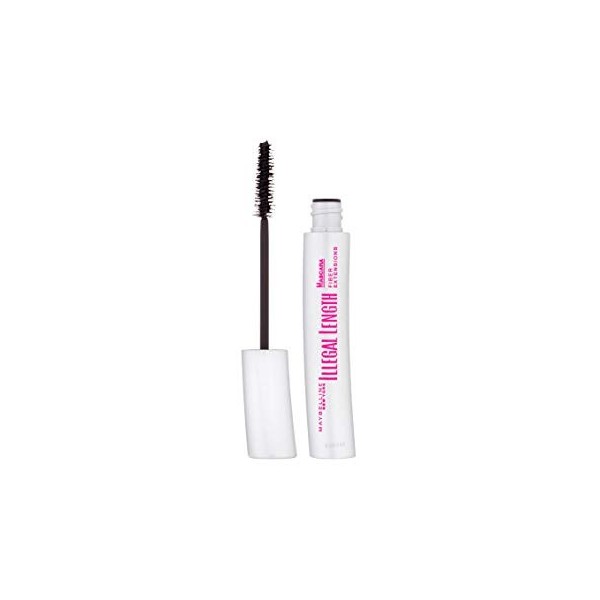 Eye Mascara Illegal Length Fibre Extensions Mascara - Black 6.9ml Maybelline New York by Maybelline