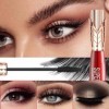 Yanquina Mascara,Super Long Luxurious Mascara,4D Silk Fiber Lash Mascara,Waterproof and Sweat Proof Mascara,4D Stereo Lengthe