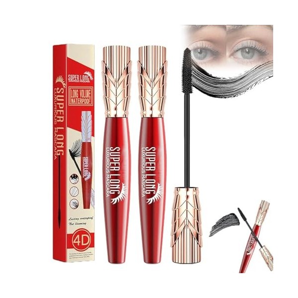 Yanquina Super Long Mascara, Yanquina Mascara, Super Long Luxurious Mascara, Yanquina 4d Mascara, 4D Waterproof And Sweat Pro