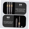 Beatifufu 6Pcs Tube Rechargeable Pratique Cils Créatif ML Réutilisable avec Eyeliner Flacons DÉchantillon Petite Pointe Masc