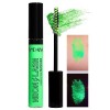 Mascara Coloré Volume et Longueur,Mascara longueur volume fluorescent imperméable - Mascara dcils liquides lavables au néon,