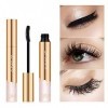 WXJ Mascara 3D Allongeant des Cils Noir EXTENDURE EXTENTION EYELLE Coules DEYEAU BLUSS DE Beauty MAQUES Maquillage Mascara 