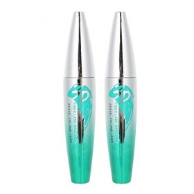 Mascara 2pcs mascara imperméable à leau longue durée allongeant les cils, pour la maison, cadeau